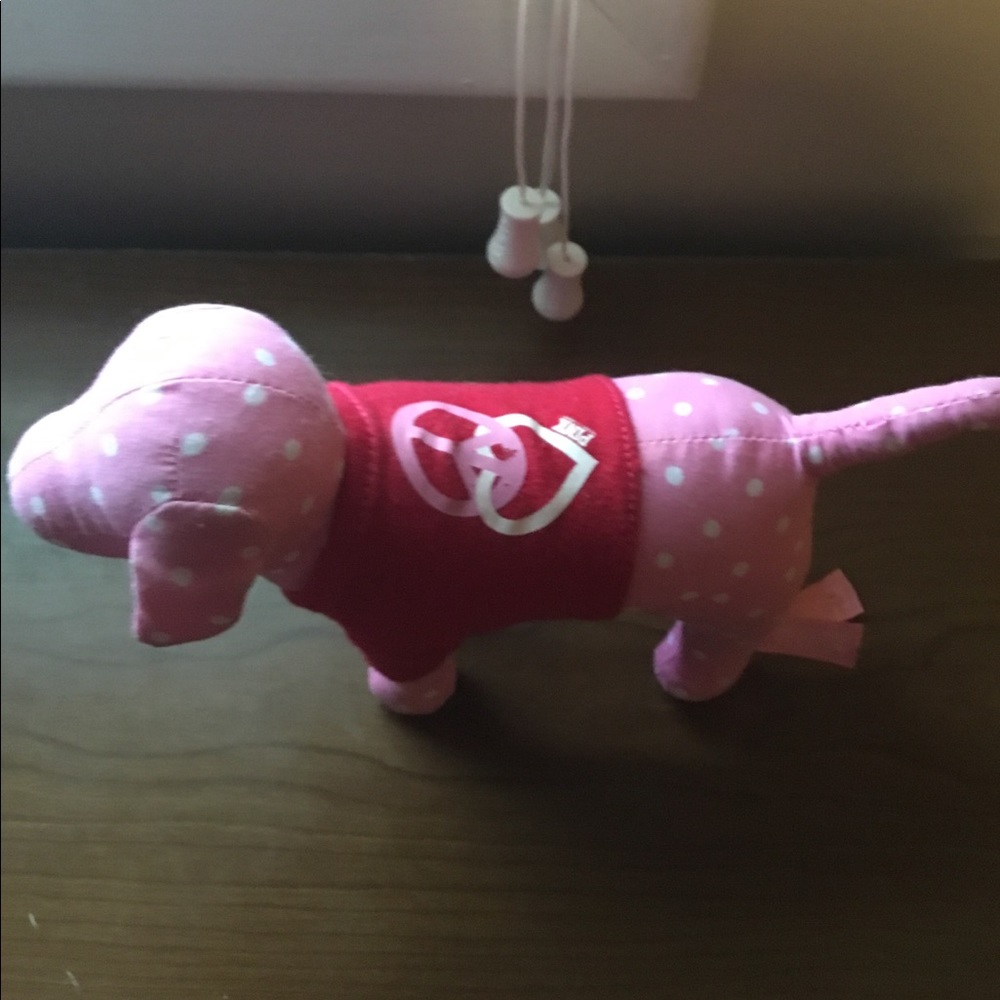 Victoria Secret Red Shirt Dog.